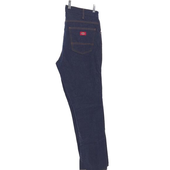 Dickies Men's 34x34 Jeans Dark Rinsed Denim Regular Fit 5-pocket W4164h5 - Picture 4 of 9
